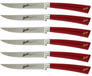 Elegance red set 6 bistecca